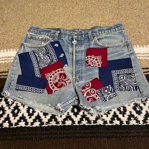 Vintage 501 levi shorts